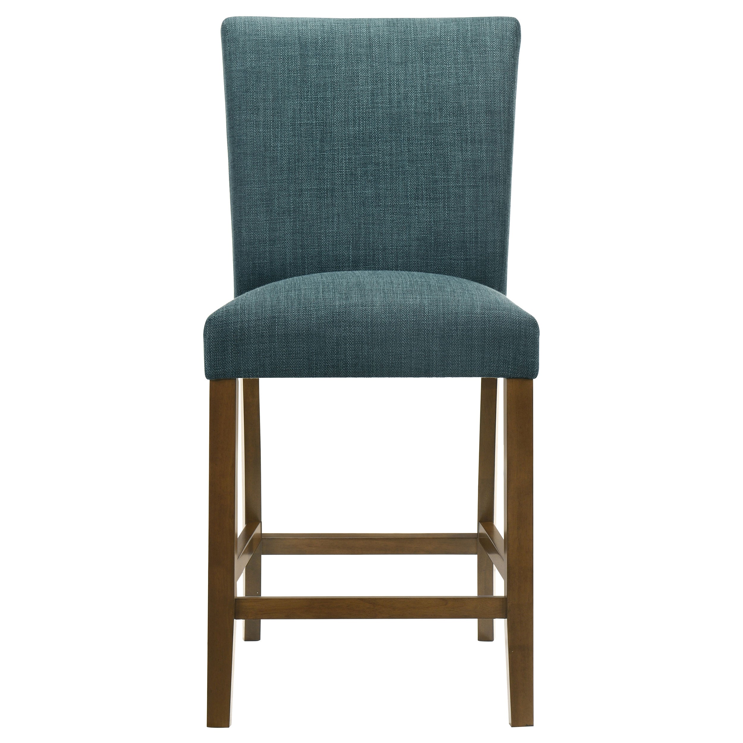 Paxton Upholstered Counter Height Dining Chair Teal Blue (Set of 2) — view 4