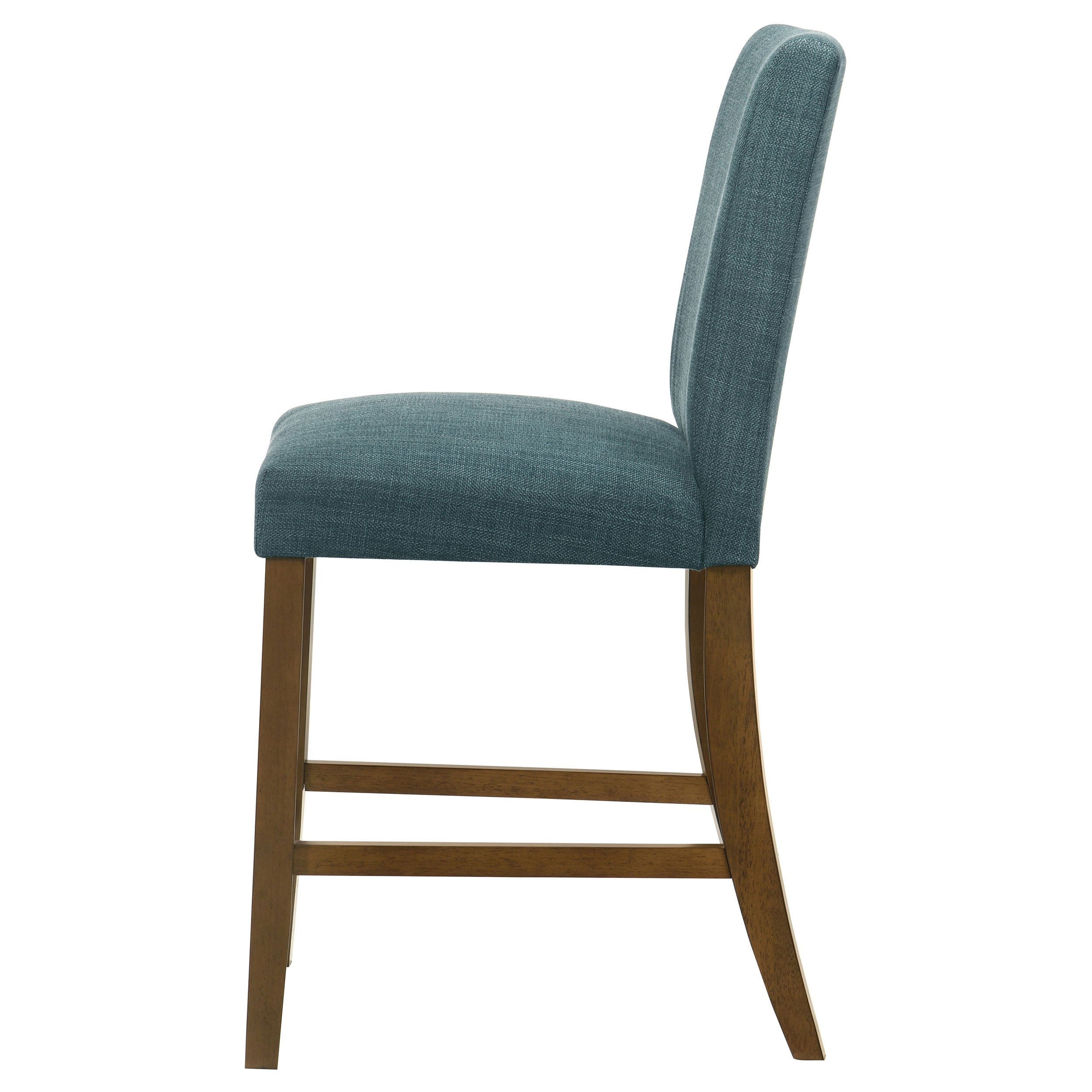 Paxton Upholstered Counter Height Dining Chair Teal Blue (Set of 2) — view 6