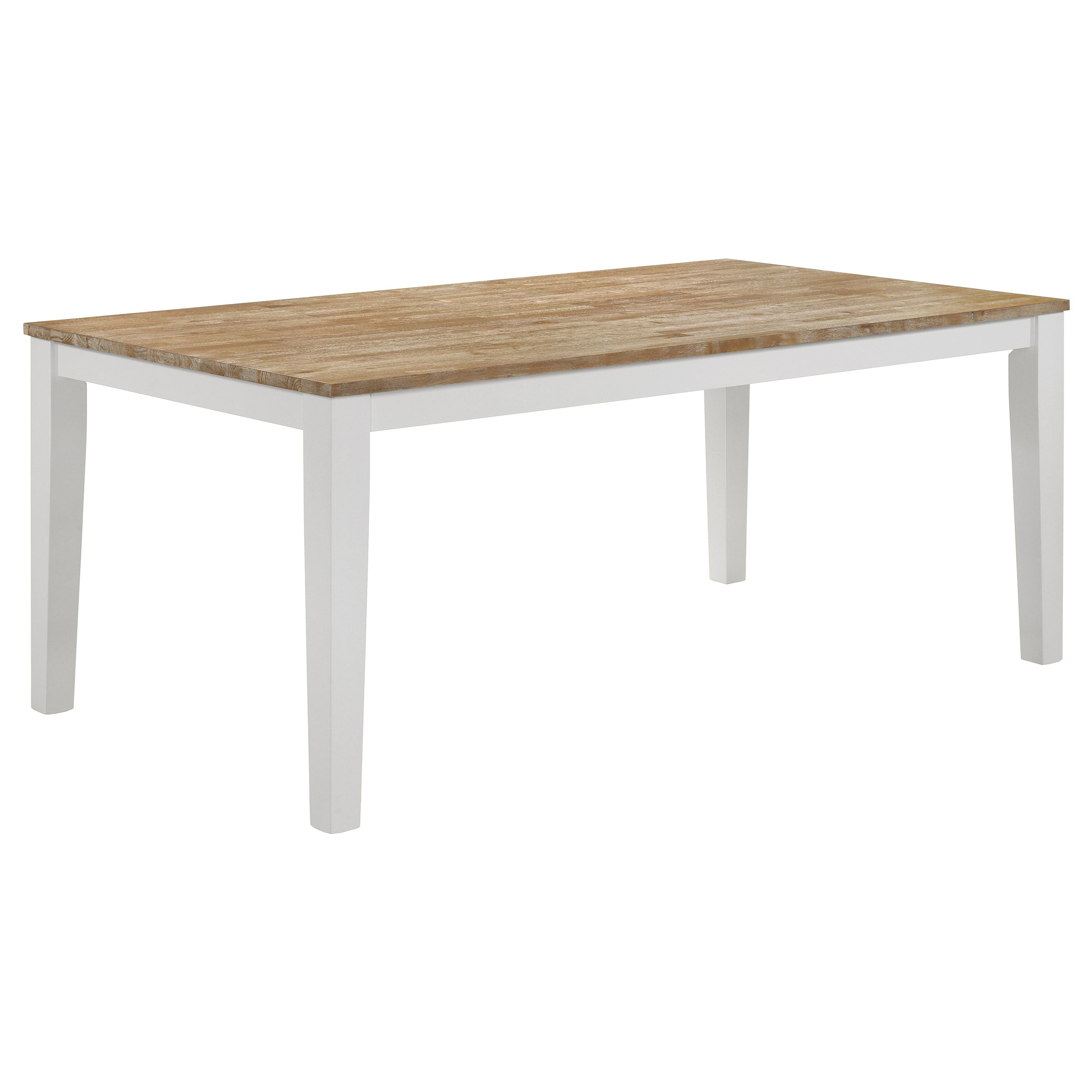 Hollis Rectangular 72-inch Wood Dining Table Brown — view 1
