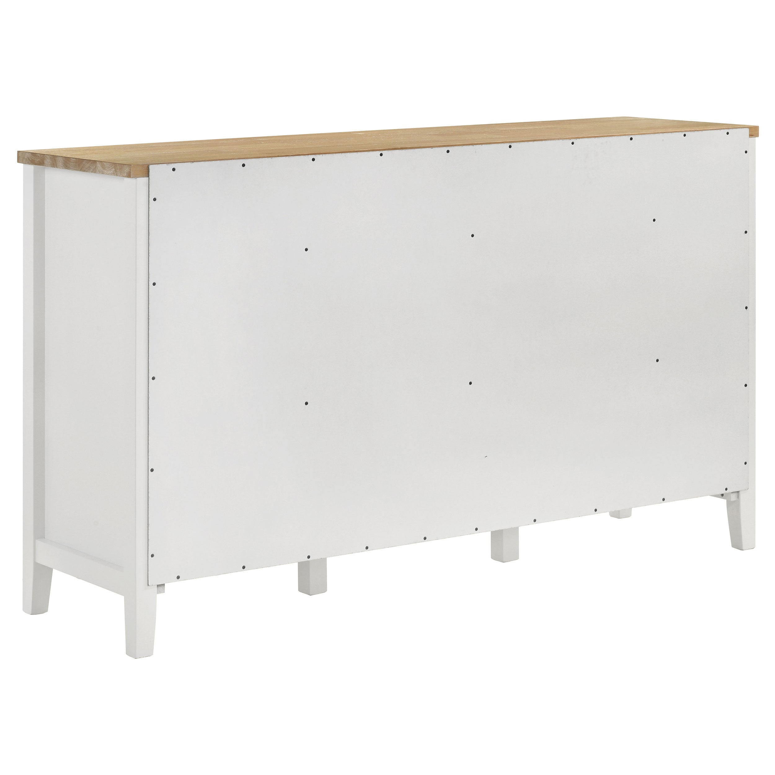 Hollis 2-door Dining Sideboard Buffet Storage Cabinet White — view 7