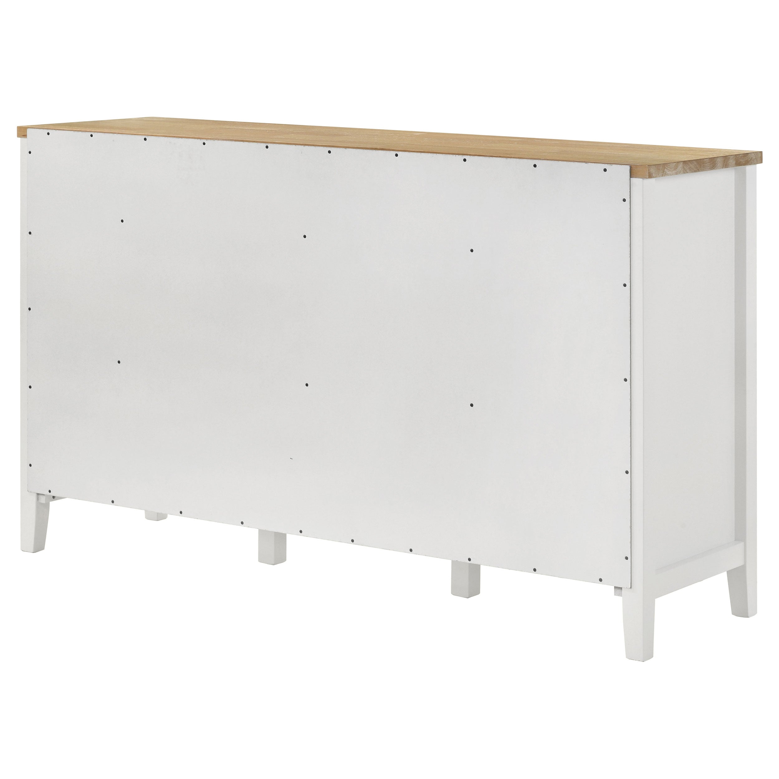 Hollis 2-door Dining Sideboard Buffet Storage Cabinet White — view 9