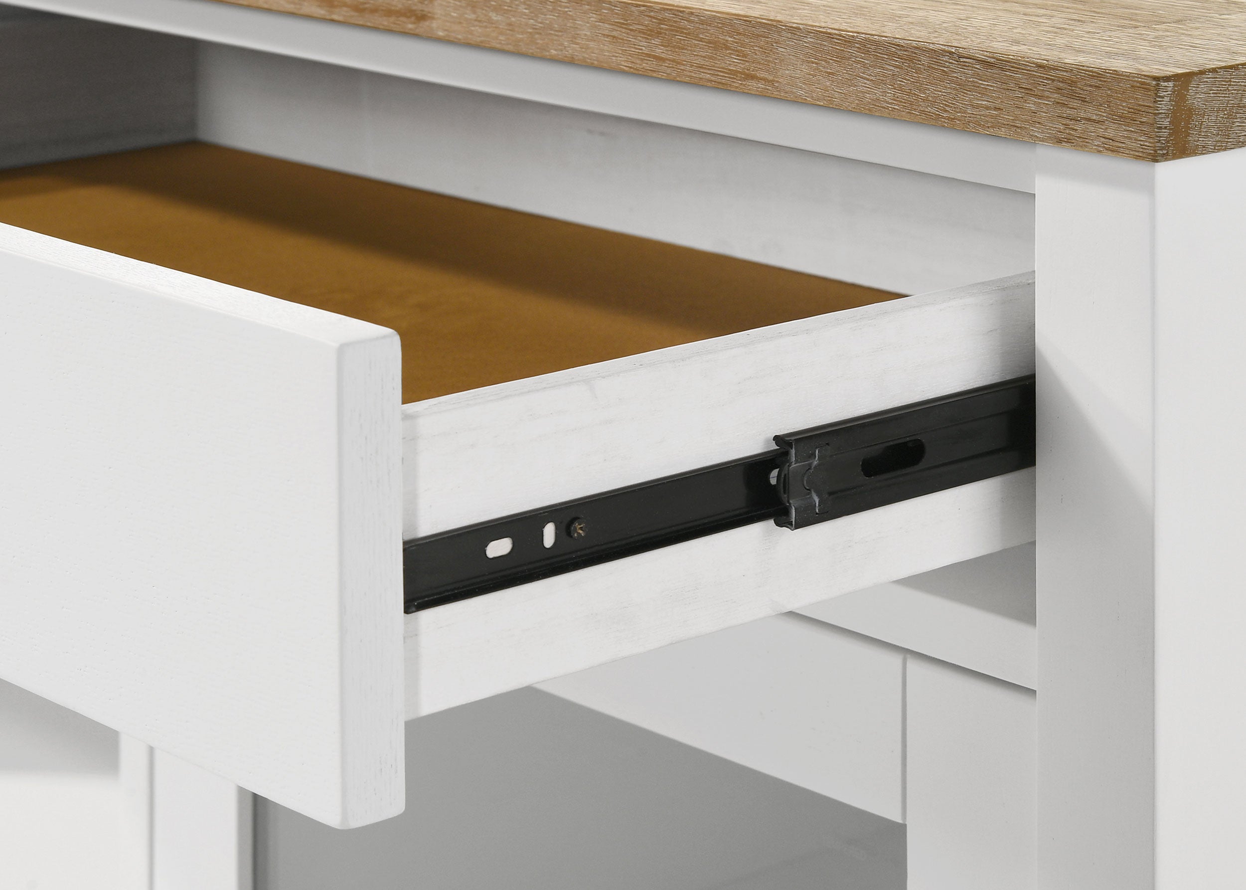 Hollis 2-door Dining Sideboard Buffet Storage Cabinet White — view 14