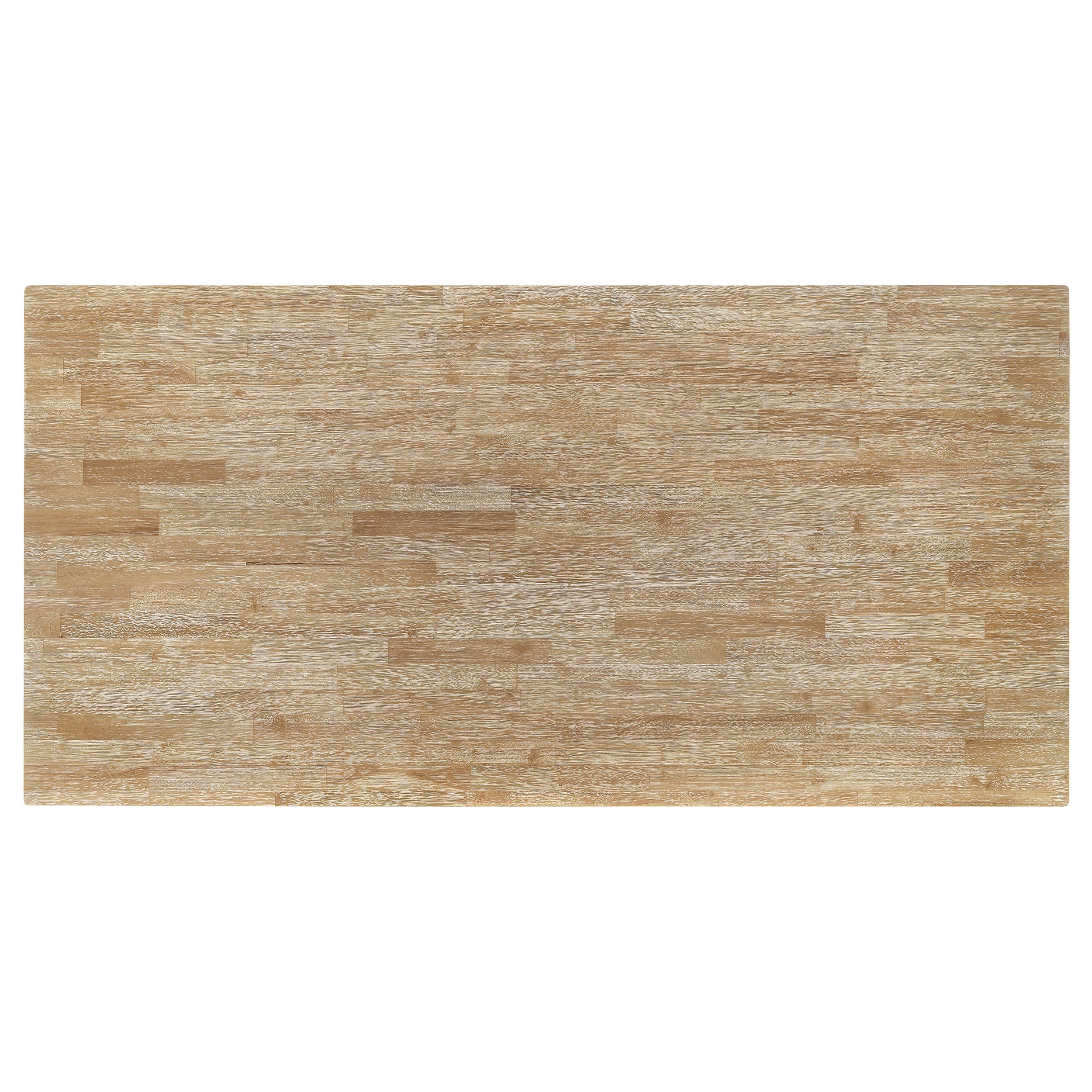Hollis Rectangular 71-inch Counter Height Dining Table Brown — view 5
