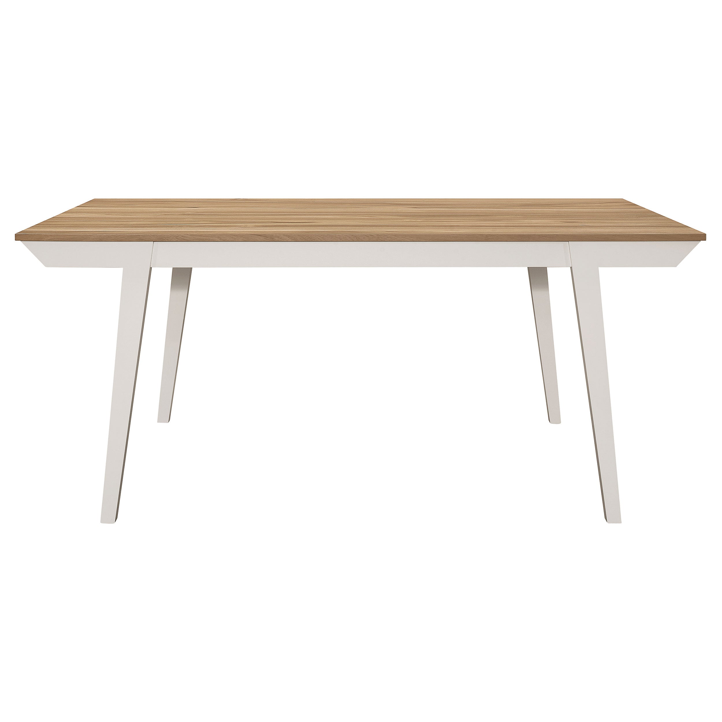 Nogales Rectangular 71-inch Wood Dining Table Off White — view 3