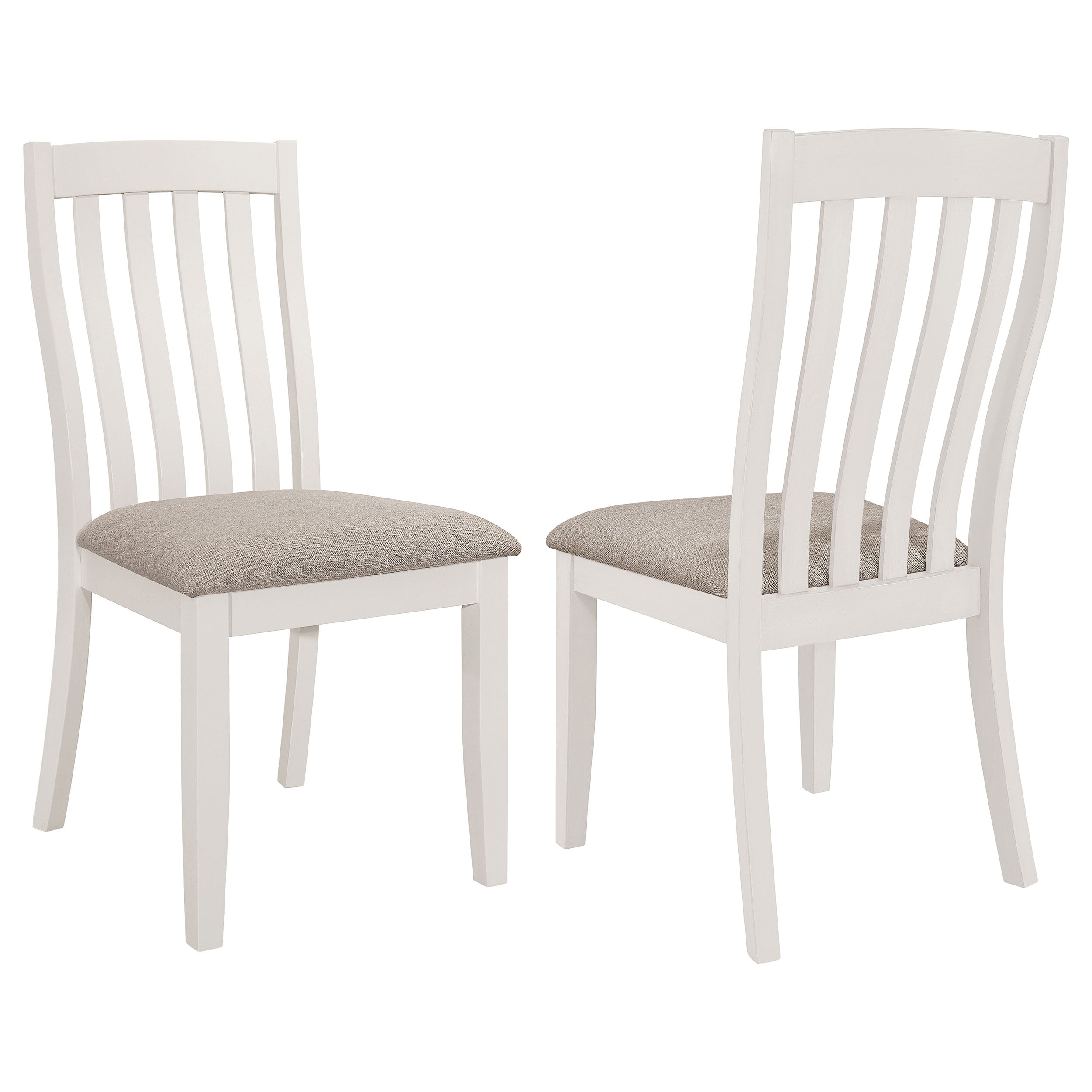 Nogales Wood Dining Side Chair Off White (Set of 2) — view 1