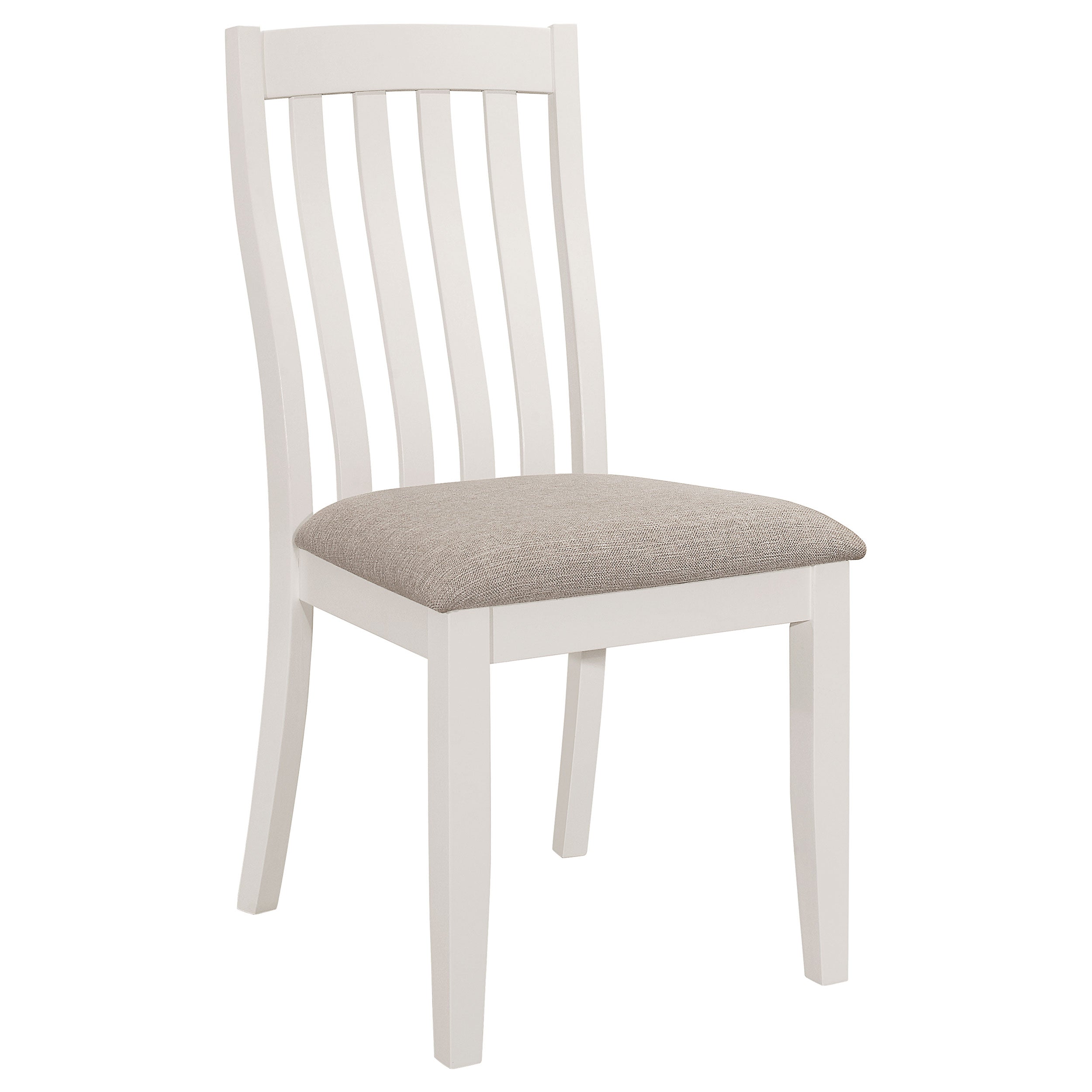 Nogales Wood Dining Side Chair Off White (Set of 2) — view 3
