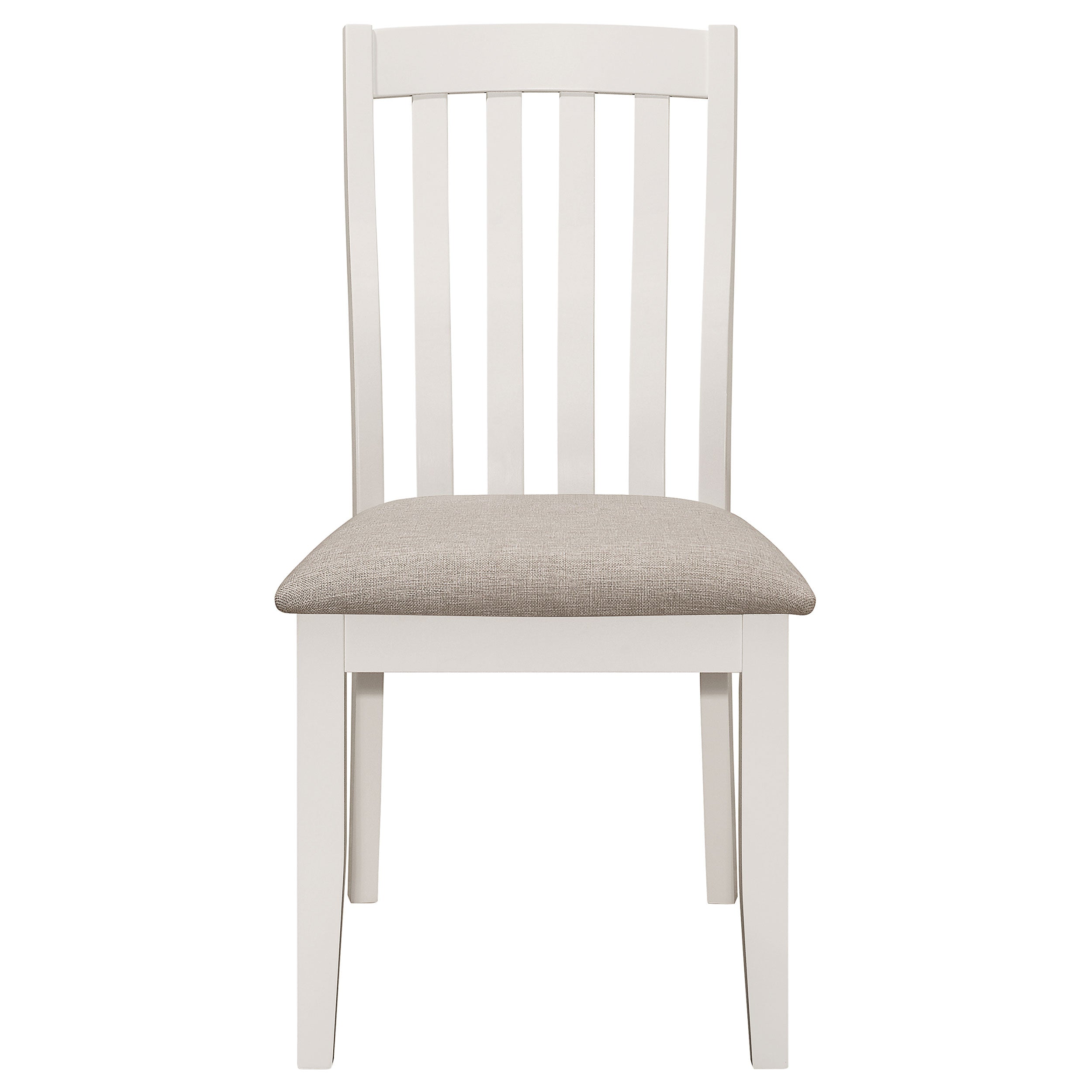 Nogales Wood Dining Side Chair Off White (Set of 2) — view 4