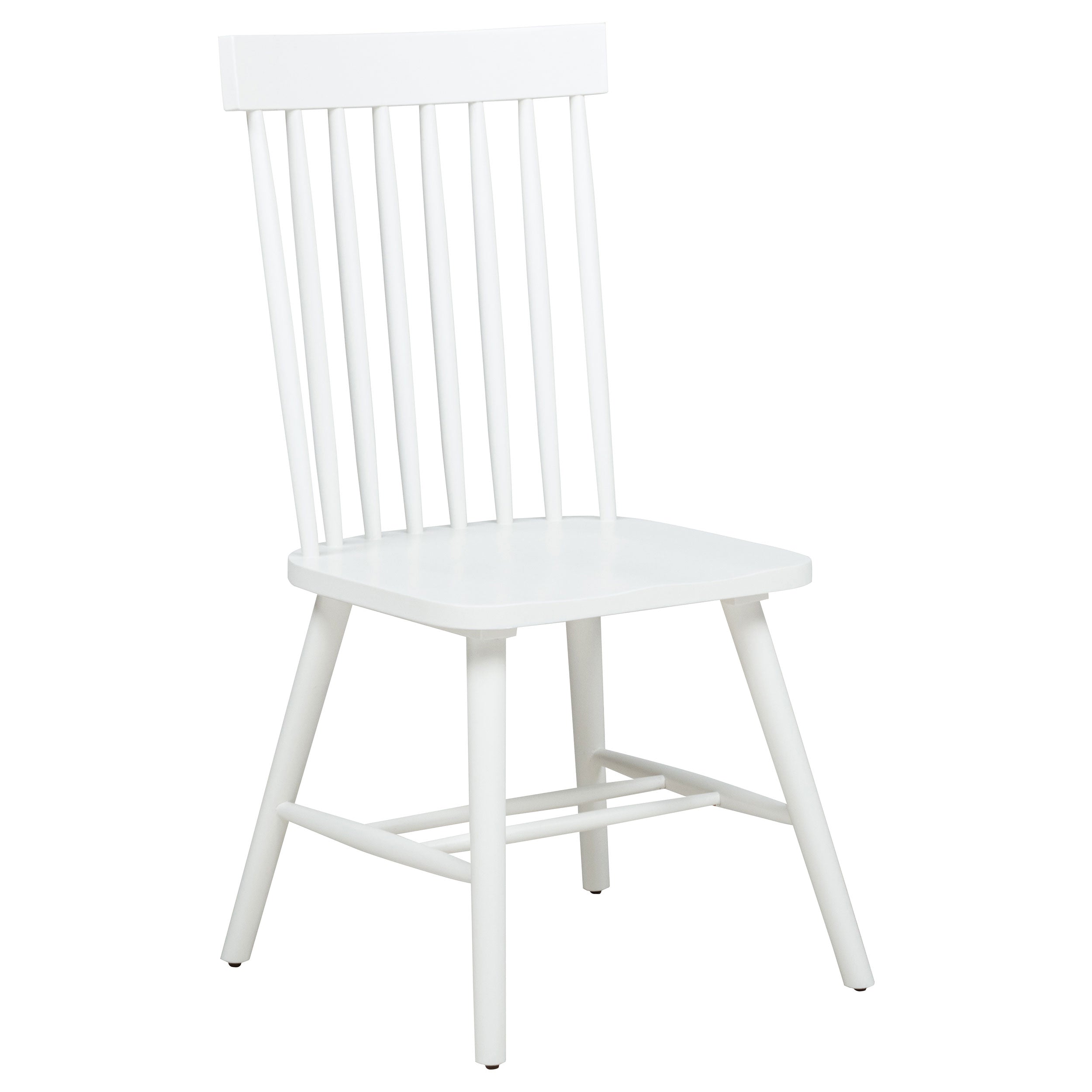 Andrews 5-piece Round Dining Table Set Light Ash and White — view 6