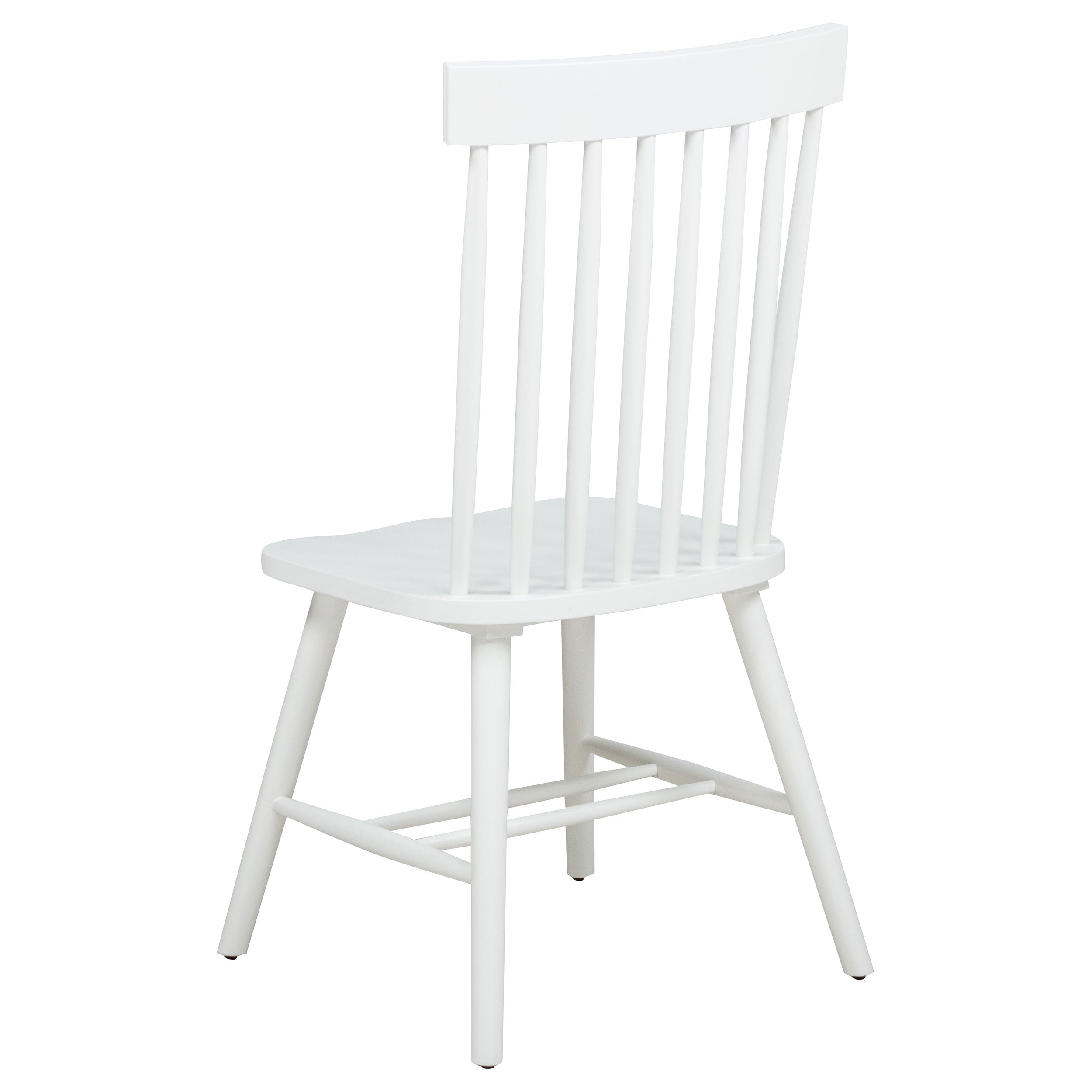 Andrews 5-piece Round Dining Table Set Light Ash and White — view 8