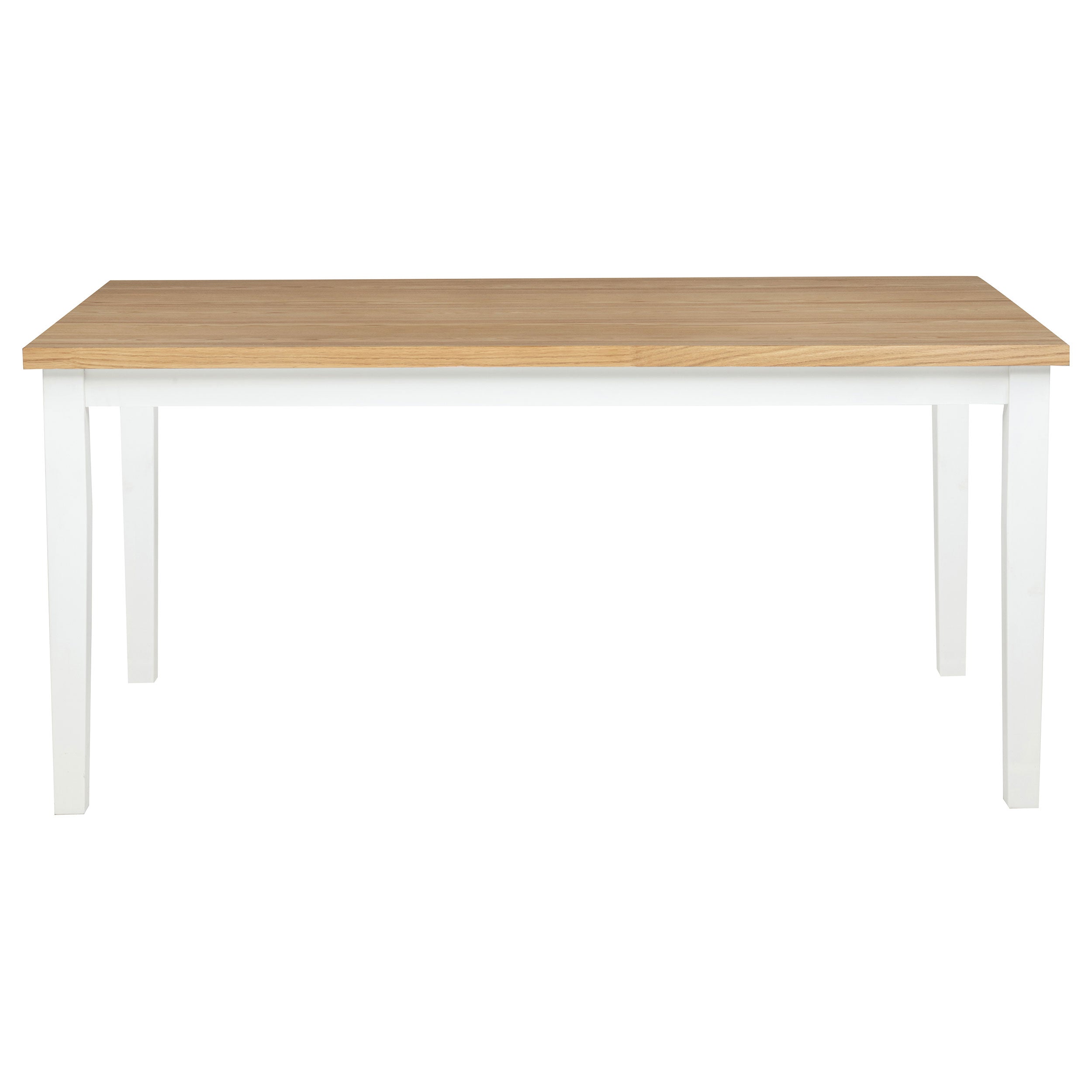 Andrews 7-piece Rectangular Dining Set Light Ash and White — view 4