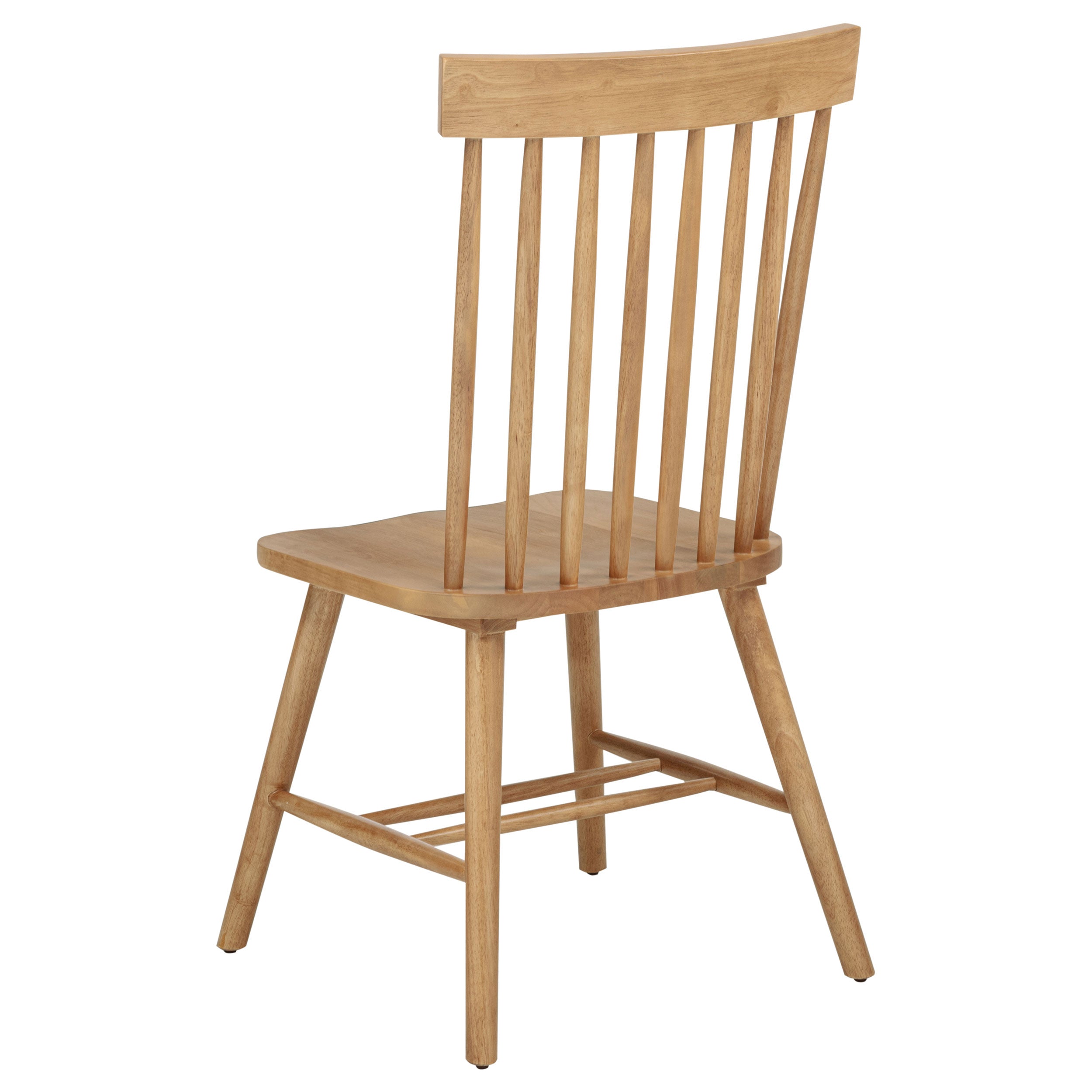 Andrews Windsor Spindle Back Dining Side Chair Light Ash (Set of 2) — view 7