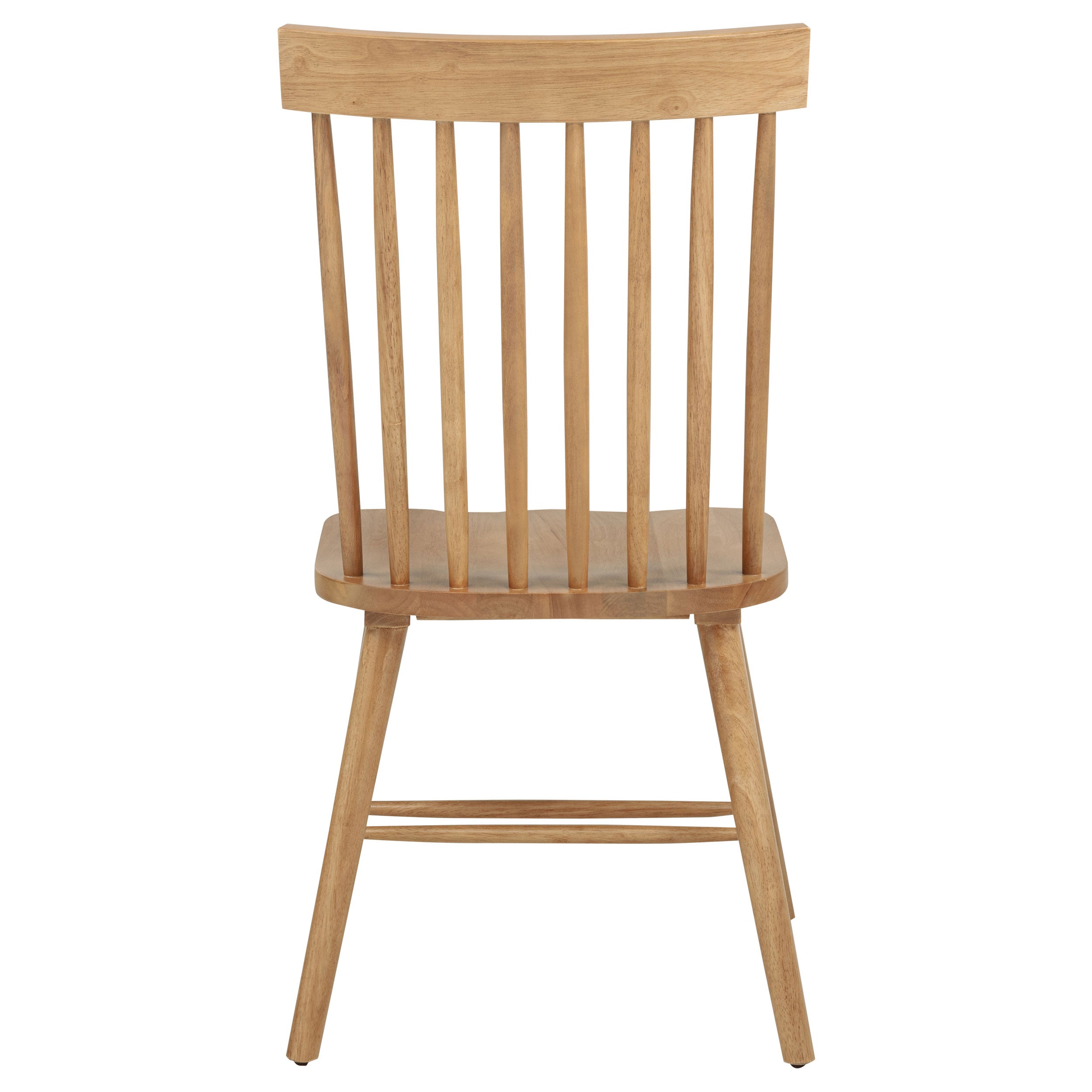 Andrews Windsor Spindle Back Dining Side Chair Light Ash (Set of 2) — view 8
