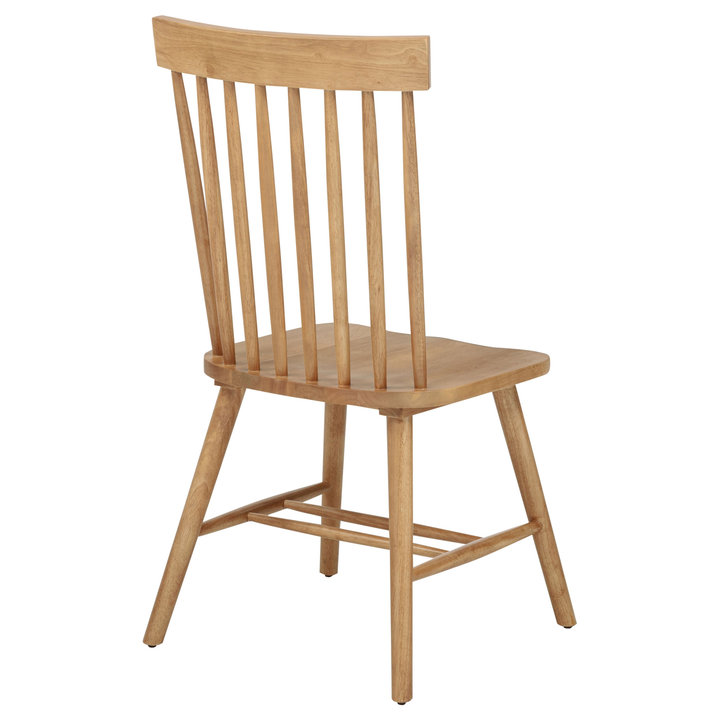 Andrews Windsor Spindle Back Dining Side Chair Light Ash (Set of 2) — view 9