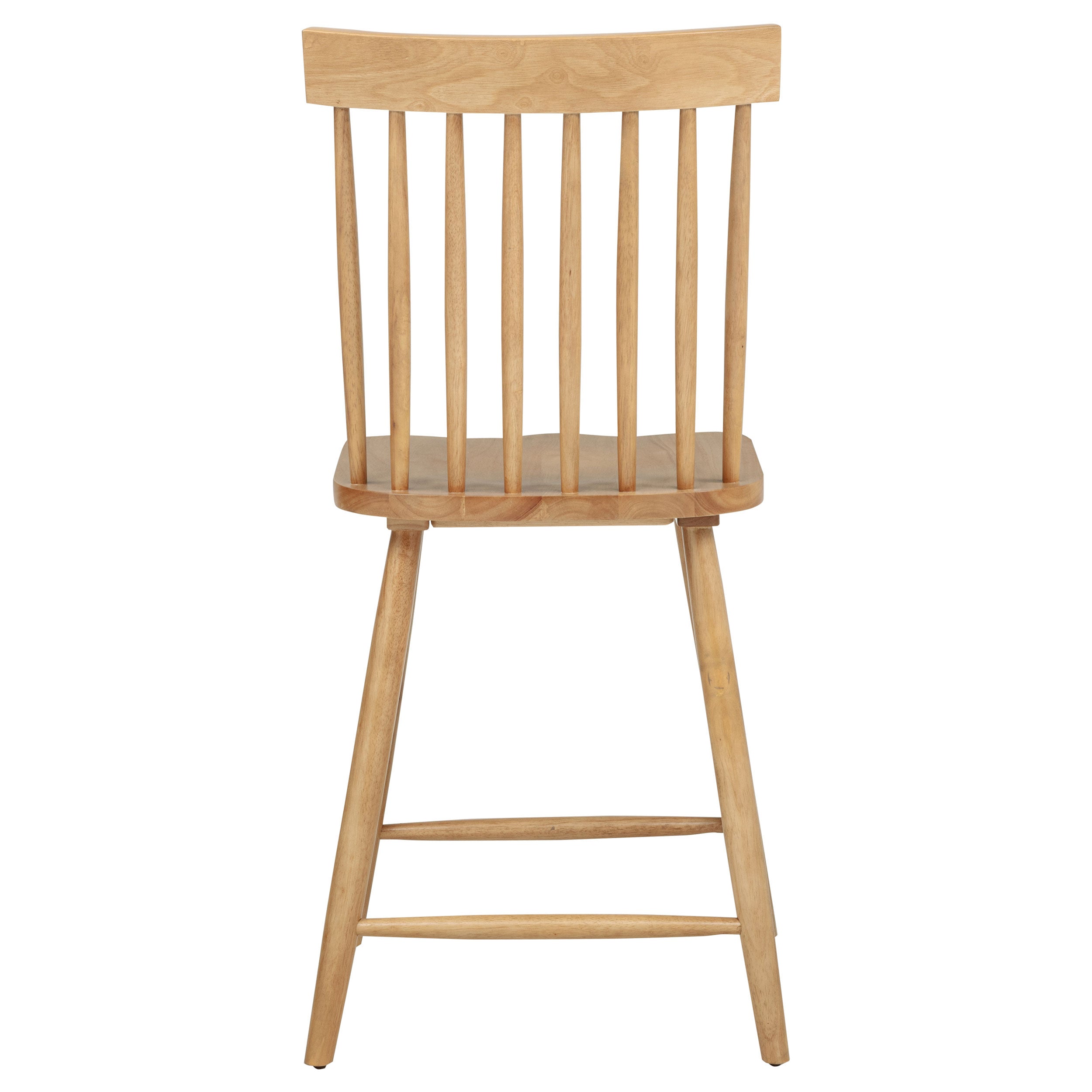 Andrews Windsor Counter Height Dining Side Chair Light Ash (Set of 2) — view 8