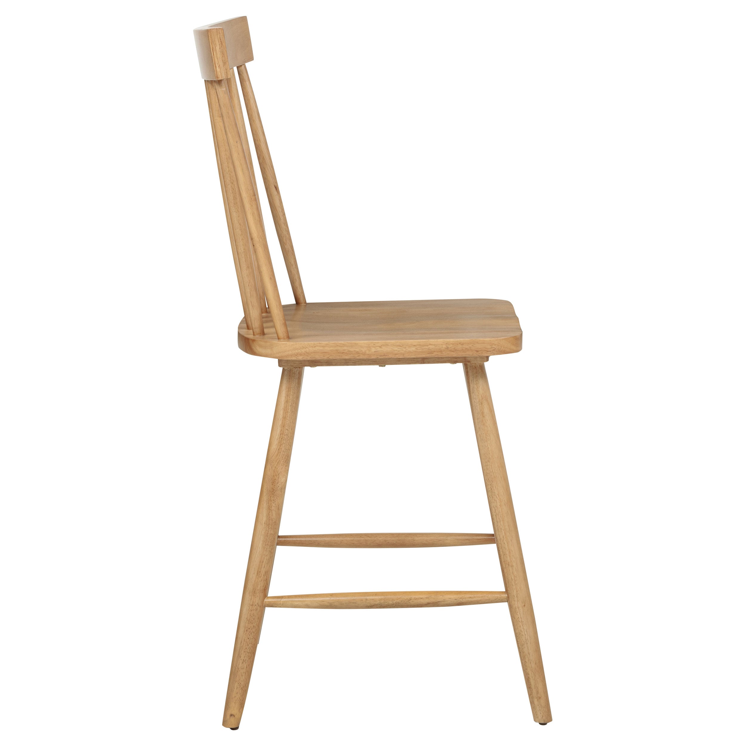 Andrews Windsor Counter Height Dining Side Chair Light Ash (Set of 2) — view 10