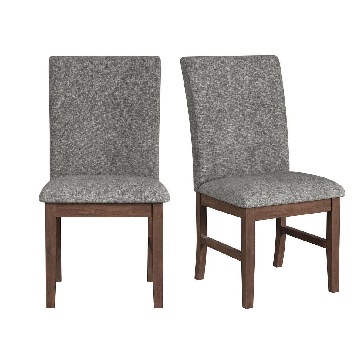 Santa Barbara Fabric Dining Side Chair (Set of 2) in Blue by Elements International, view 3