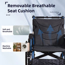 Premium Foldable Transport Wheelchair For Adults