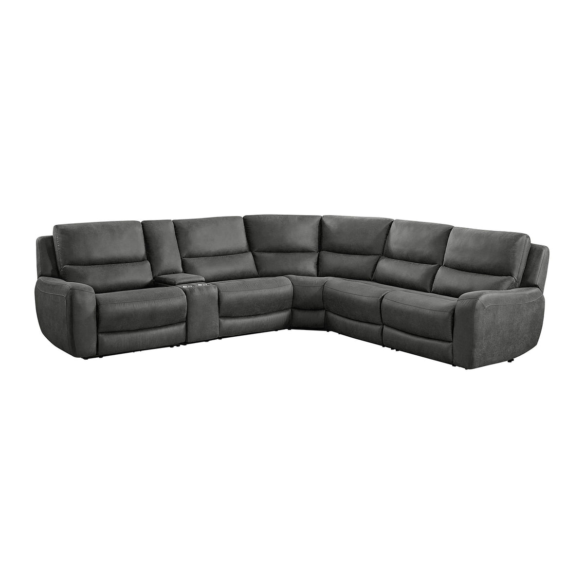 Saber 6 Piece Sectional Set in Texas Granite by Elements International