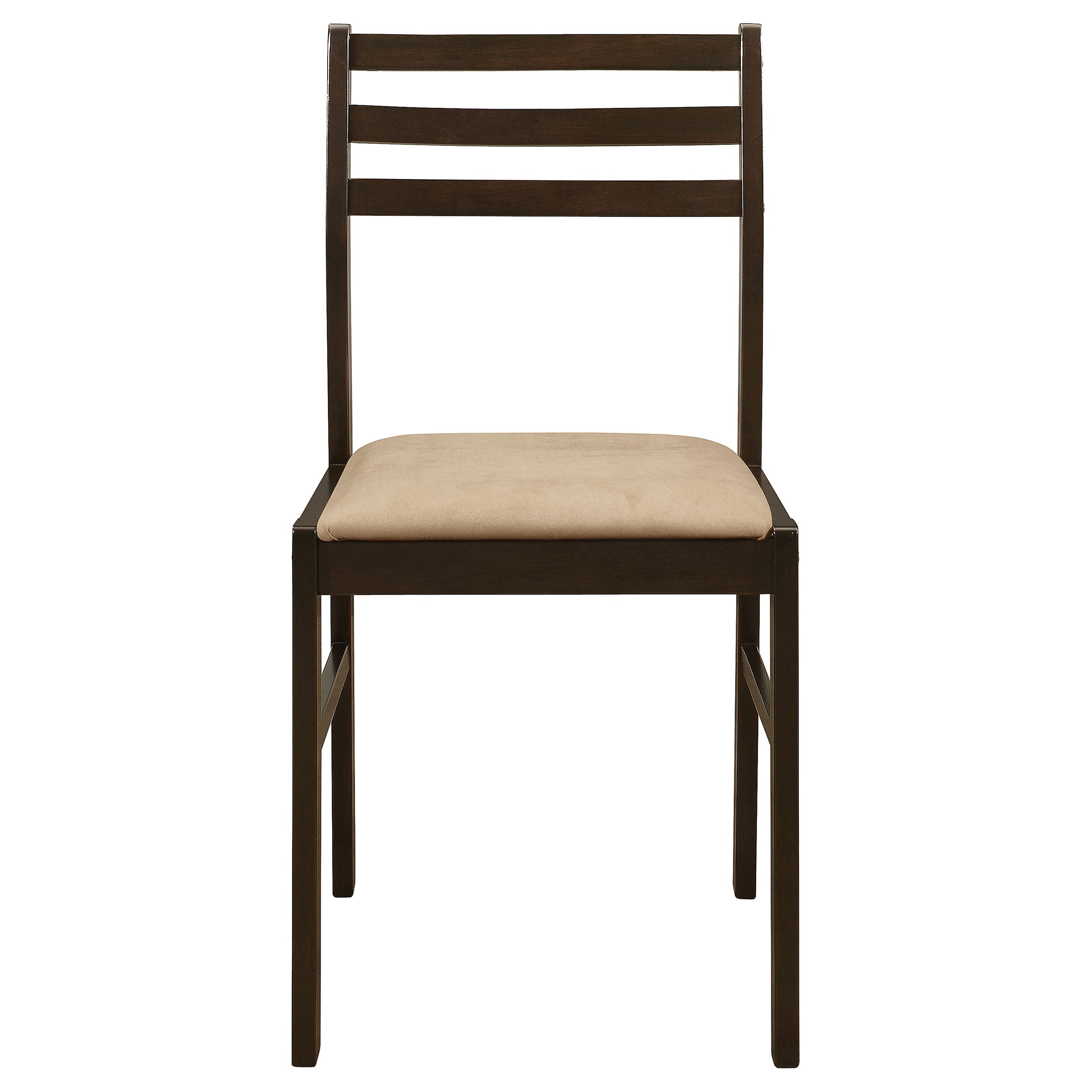 Bucknell 3-piece Round Drop Leaf Dining Table Set Cappuccino — view 8