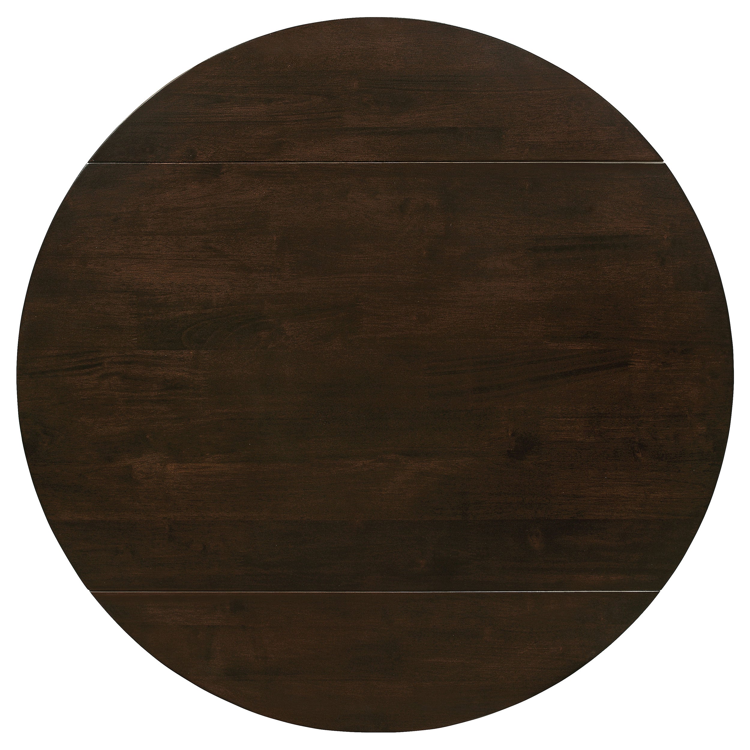 Bucknell 3-piece Round Drop Leaf Dining Table Set Cappuccino — view 12