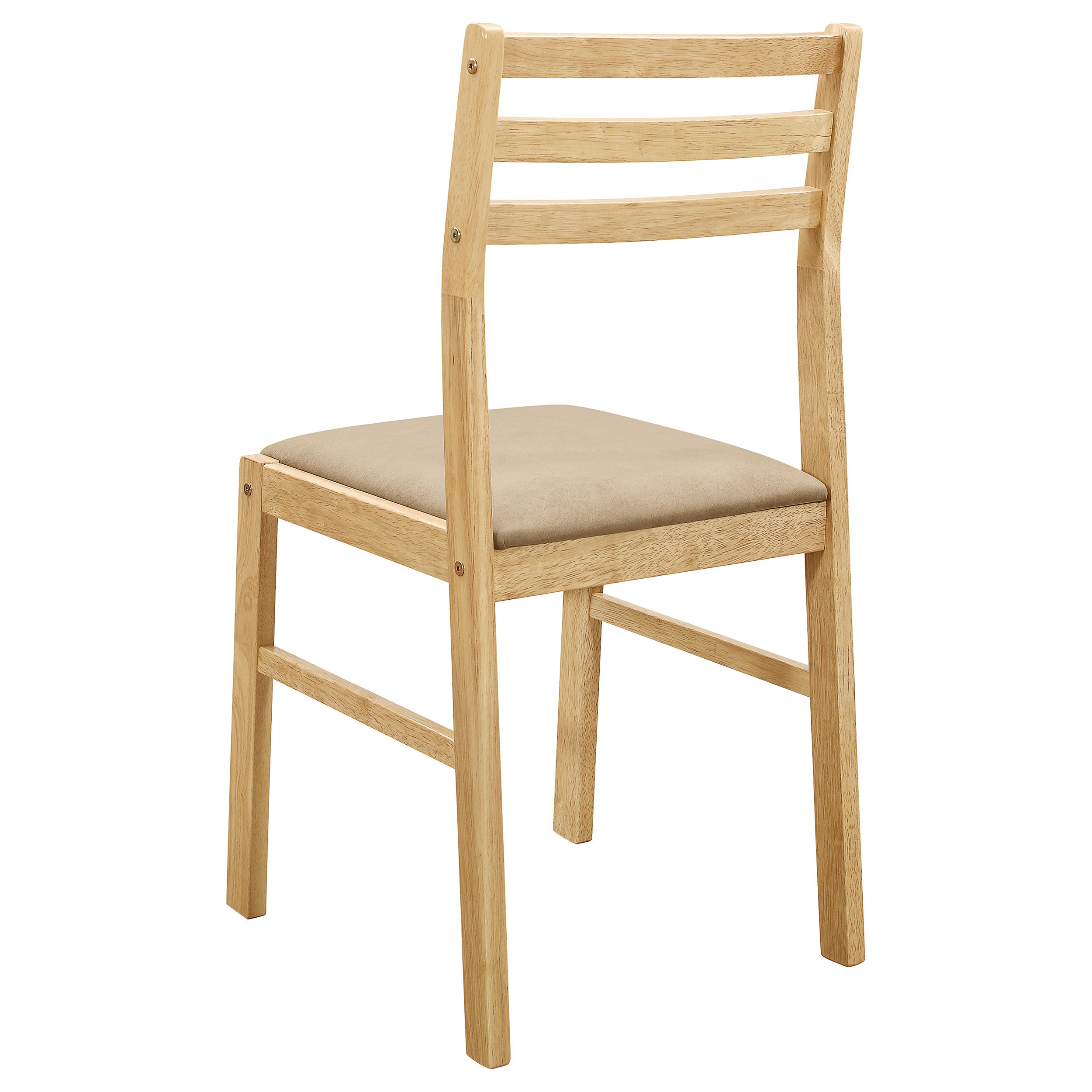 Bucknell 3-piece Round Drop Leaf Dining Table Set Natural — view 10
