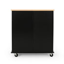 Yohaan - Contemporary Kitchen Cart With Wheels