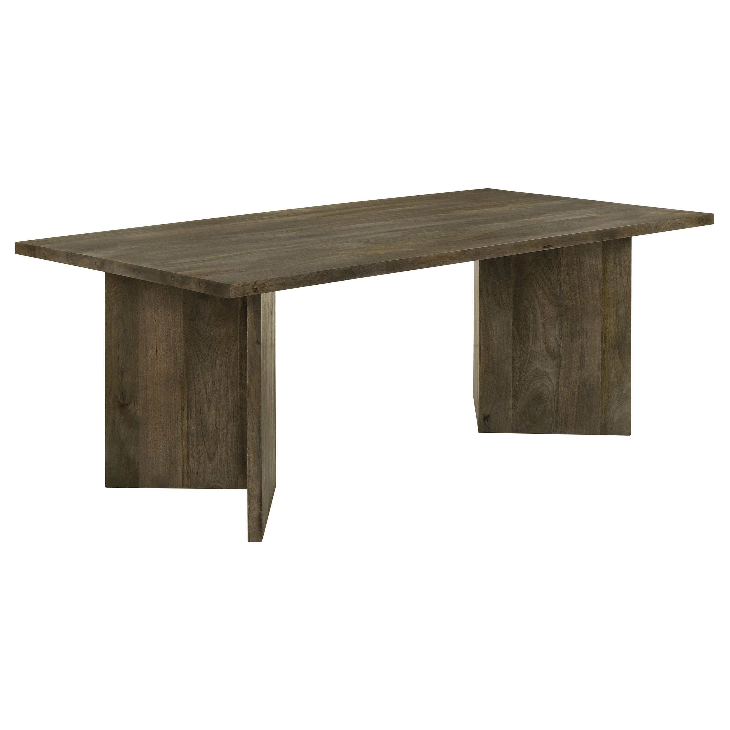Tyler 80-inch Solid Wood Dining Table Mango Brown — view 1