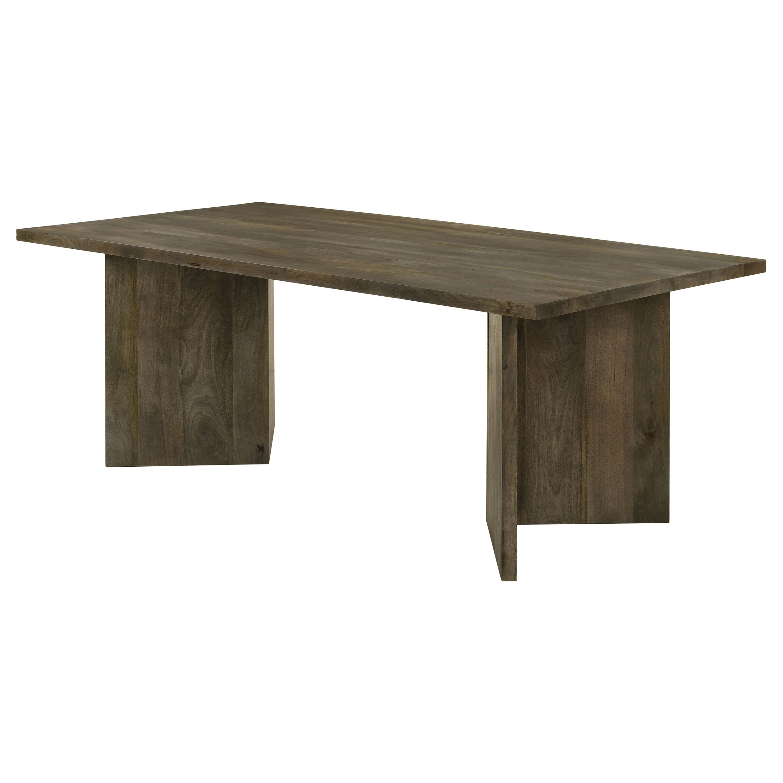 Tyler 80-inch Solid Wood Dining Table Mango Brown — view 4