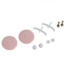 1.1 / 1.60 Gpf Dual-Flush One Piece Toilet, Water-Saving Elongated Comfort Height Floor Mounted, Soft Close 1000 Gram Map Flushing Score Toilet 23T01-Rs - Rose