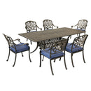 Rectangular Long Dining Set With Sunbrella Cushions
