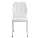 Luxury Simple High Resilience Dining Chair With Metal Legs