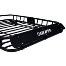 Motoring Rooftop Cargo Carrier Basket Steel, Universal Fit Roof Rack