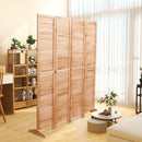 Panel Wooden Folding Room Divider