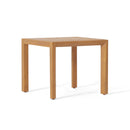 3 Piece Outdoor Chat Set With Table And 2 Adirondack Chairs - White / Brown Patina