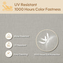 Deep Seat Waterproof Replacement Patio Chair Cushions For Patio Furniture