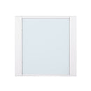 Cape Coral - Contemporary Side Table With Frosted Glass Top