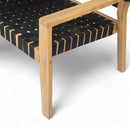 Woven Rope Outdoor Deep Seating Porch Loveseat For Garden