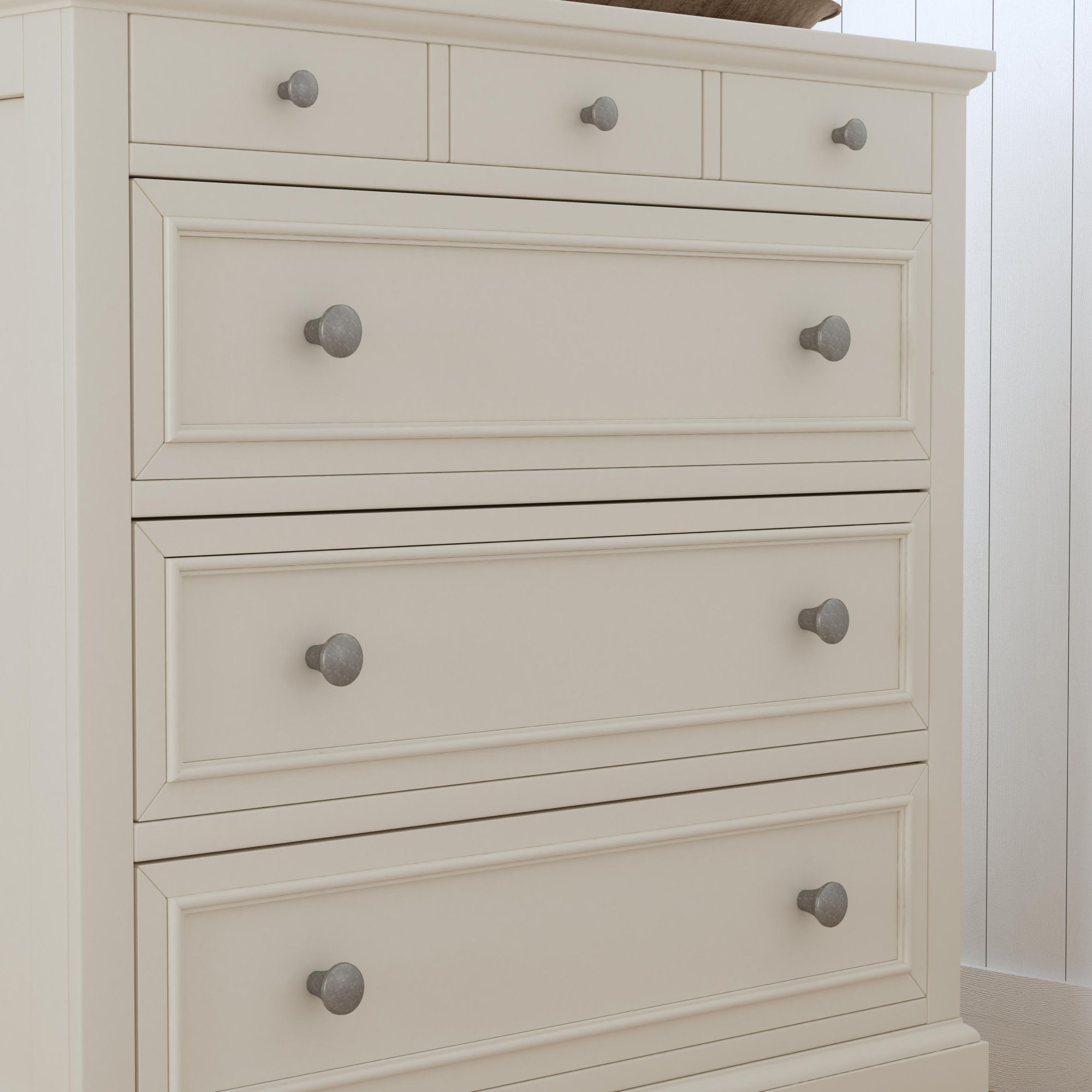 Naples - Chest - White