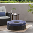 Madras - Ottoman With Ice Bucket