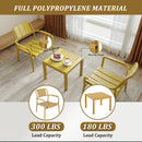 3 Piece Indoor / Outdoor Leisure Table And Chair Set