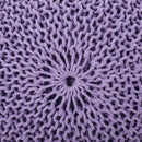 Belle - Modern Knitted Cotton Round Pouf