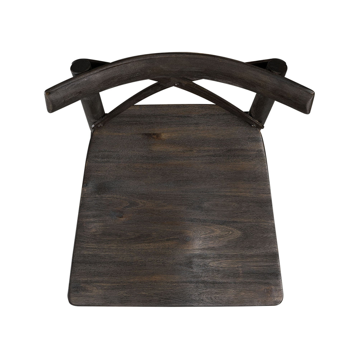Coronado Stool in Dark Brown by Elements International, view 3