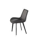 Modern Dining Chair Living Room Metal Leg Dining Chair (Set of 2)