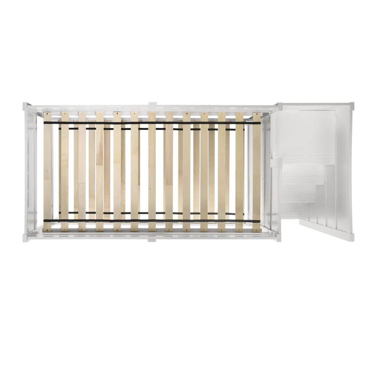 Sami Step Bunk With Right Headboard in Dark Brown by Elements International, view 14