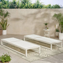 Outdoor Nylon Mesh Chaise Lounge, (Set of 2)