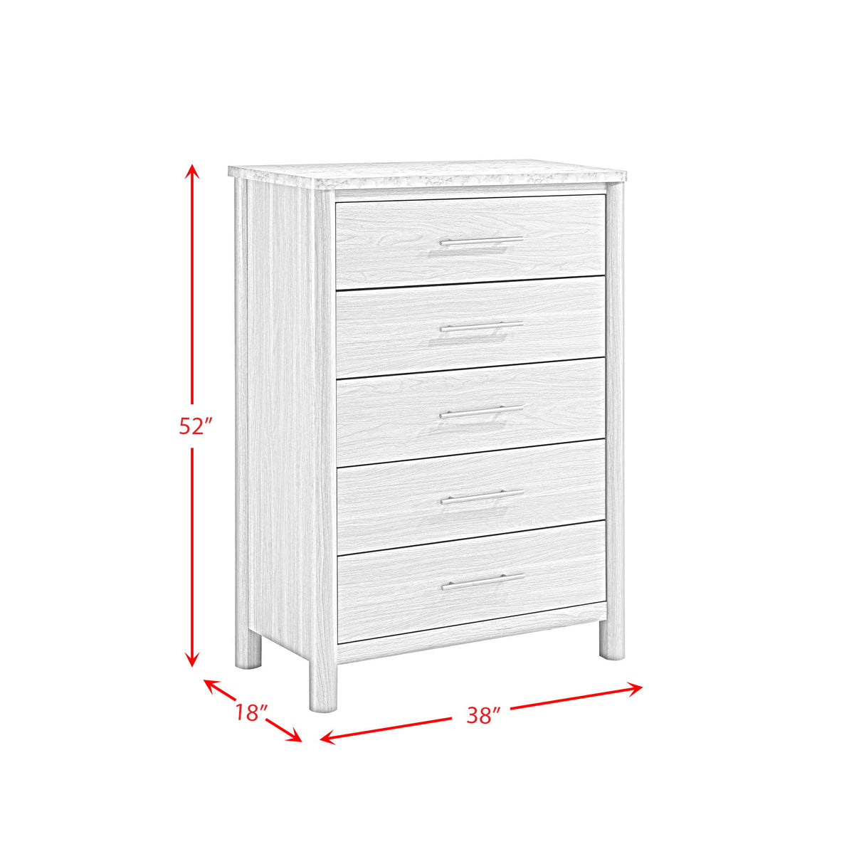 Jonas Chest in Natural by Elements International, view 5