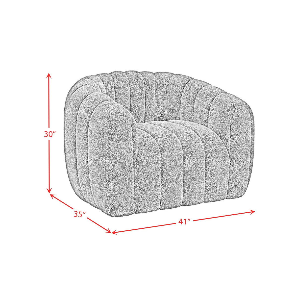 Flamingo Swivel Chair in Dark Green by Elements International, view 6