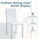 Simple And Versatile Dining Chairs With Metal Legs