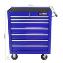 7 Drawers Multifunctional Tool Cart With Swivel Wheels