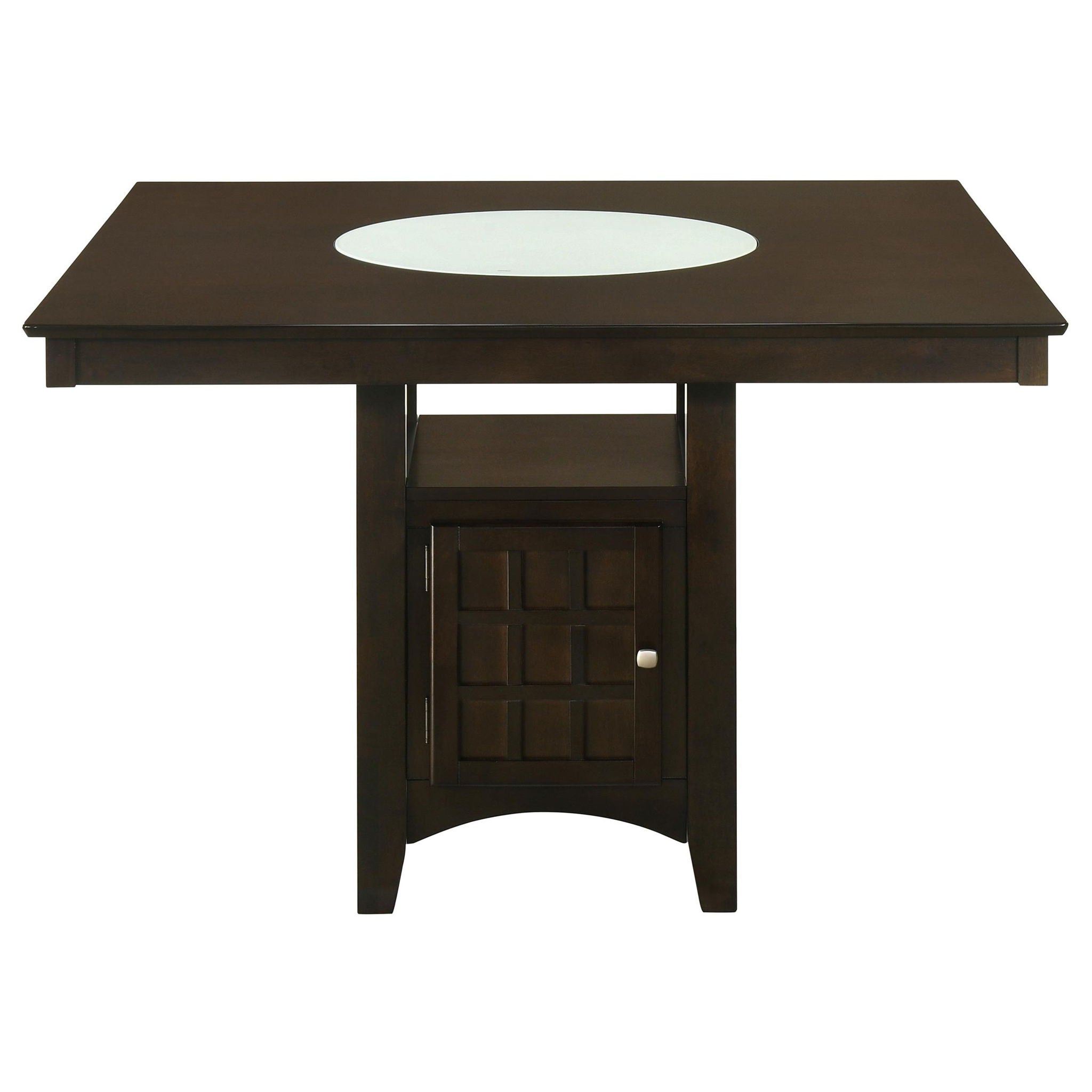 Gabriel 52-inch Counter Height Dining Table Cappuccino